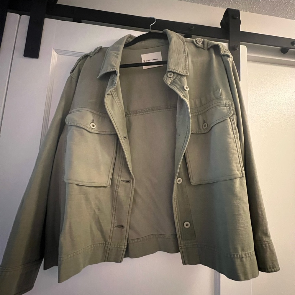 Lucky Olive Utility Jacket for Women